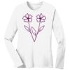 1-DAY RUSH NO MINIMUM Ladies Long Sleeve Crew Neck T-Shirt Thumbnail
