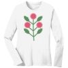 1-DAY RUSH NO MINIMUM Ladies Long Sleeve Crew Neck T-Shirt Thumbnail