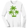 1-DAY RUSH NO MINIMUM Ladies Long Sleeve Crew Neck T-Shirt Thumbnail