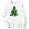 1-DAY RUSH NO MINIMUM Ladies Long Sleeve Crew Neck T-Shirt Thumbnail