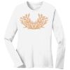 1-DAY RUSH NO MINIMUM Ladies Long Sleeve Crew Neck T-Shirt Thumbnail