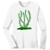 1-DAY RUSH NO MINIMUM Ladies Long Sleeve Crew Neck T-Shirt Thumbnail