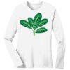 1-DAY RUSH NO MINIMUM Ladies Long Sleeve Crew Neck T-Shirt Thumbnail