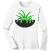 1-DAY RUSH NO MINIMUM Ladies Long Sleeve Crew Neck T-Shirt Thumbnail