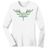 1-DAY RUSH NO MINIMUM Ladies Long Sleeve Crew Neck T-Shirt Thumbnail