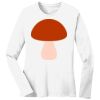 1-DAY RUSH NO MINIMUM Ladies Long Sleeve Crew Neck T-Shirt Thumbnail