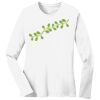 1-DAY RUSH NO MINIMUM Ladies Long Sleeve Crew Neck T-Shirt Thumbnail