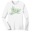 1-DAY RUSH NO MINIMUM Ladies Long Sleeve Crew Neck T-Shirt Thumbnail