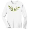 1-DAY RUSH NO MINIMUM Ladies Long Sleeve Crew Neck T-Shirt Thumbnail