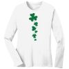 1-DAY RUSH NO MINIMUM Ladies Long Sleeve Crew Neck T-Shirt Thumbnail