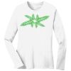 1-DAY RUSH NO MINIMUM Ladies Long Sleeve Crew Neck T-Shirt Thumbnail