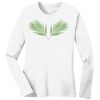 1-DAY RUSH NO MINIMUM Ladies Long Sleeve Crew Neck T-Shirt Thumbnail