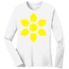 1-DAY RUSH NO MINIMUM Ladies Long Sleeve Crew Neck T-Shirt Thumbnail