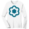 1-DAY RUSH NO MINIMUM Ladies Long Sleeve Crew Neck T-Shirt Thumbnail