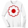 1-DAY RUSH NO MINIMUM Ladies Long Sleeve Crew Neck T-Shirt Thumbnail