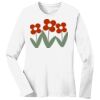 1-DAY RUSH NO MINIMUM Ladies Long Sleeve Crew Neck T-Shirt Thumbnail
