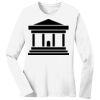 1-DAY RUSH NO MINIMUM Ladies Long Sleeve Crew Neck T-Shirt Thumbnail