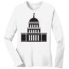 1-DAY RUSH NO MINIMUM Ladies Long Sleeve Crew Neck T-Shirt Thumbnail