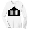 1-DAY RUSH NO MINIMUM Ladies Long Sleeve Crew Neck T-Shirt Thumbnail