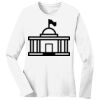 1-DAY RUSH NO MINIMUM Ladies Long Sleeve Crew Neck T-Shirt Thumbnail