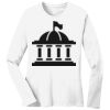 1-DAY RUSH NO MINIMUM Ladies Long Sleeve Crew Neck T-Shirt Thumbnail