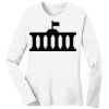 1-DAY RUSH NO MINIMUM Ladies Long Sleeve Crew Neck T-Shirt Thumbnail