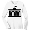 1-DAY RUSH NO MINIMUM Ladies Long Sleeve Crew Neck T-Shirt Thumbnail