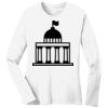 1-DAY RUSH NO MINIMUM Ladies Long Sleeve Crew Neck T-Shirt Thumbnail