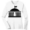 1-DAY RUSH NO MINIMUM Ladies Long Sleeve Crew Neck T-Shirt Thumbnail