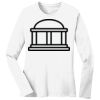1-DAY RUSH NO MINIMUM Ladies Long Sleeve Crew Neck T-Shirt Thumbnail