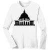 1-DAY RUSH NO MINIMUM Ladies Long Sleeve Crew Neck T-Shirt Thumbnail