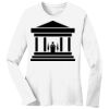 1-DAY RUSH NO MINIMUM Ladies Long Sleeve Crew Neck T-Shirt Thumbnail