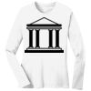 1-DAY RUSH NO MINIMUM Ladies Long Sleeve Crew Neck T-Shirt Thumbnail