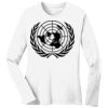 1-DAY RUSH NO MINIMUM Ladies Long Sleeve Crew Neck T-Shirt Thumbnail