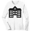 1-DAY RUSH NO MINIMUM Ladies Long Sleeve Crew Neck T-Shirt Thumbnail