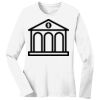 1-DAY RUSH NO MINIMUM Ladies Long Sleeve Crew Neck T-Shirt Thumbnail