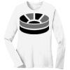 1-DAY RUSH NO MINIMUM Ladies Long Sleeve Crew Neck T-Shirt Thumbnail
