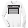 1-DAY RUSH NO MINIMUM Ladies Long Sleeve Crew Neck T-Shirt Thumbnail