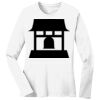 1-DAY RUSH NO MINIMUM Ladies Long Sleeve Crew Neck T-Shirt Thumbnail
