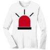 1-DAY RUSH NO MINIMUM Ladies Long Sleeve Crew Neck T-Shirt Thumbnail