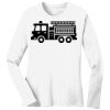 1-DAY RUSH NO MINIMUM Ladies Long Sleeve Crew Neck T-Shirt Thumbnail