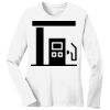1-DAY RUSH NO MINIMUM Ladies Long Sleeve Crew Neck T-Shirt Thumbnail