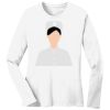 1-DAY RUSH NO MINIMUM Ladies Long Sleeve Crew Neck T-Shirt Thumbnail