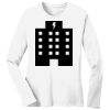 1-DAY RUSH NO MINIMUM Ladies Long Sleeve Crew Neck T-Shirt Thumbnail