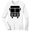 1-DAY RUSH NO MINIMUM Ladies Long Sleeve Crew Neck T-Shirt Thumbnail
