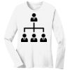 1-DAY RUSH NO MINIMUM Ladies Long Sleeve Crew Neck T-Shirt Thumbnail