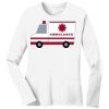 1-DAY RUSH NO MINIMUM Ladies Long Sleeve Crew Neck T-Shirt Thumbnail