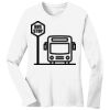1-DAY RUSH NO MINIMUM Ladies Long Sleeve Crew Neck T-Shirt Thumbnail
