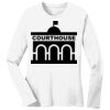 1-DAY RUSH NO MINIMUM Ladies Long Sleeve Crew Neck T-Shirt Thumbnail
