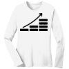 1-DAY RUSH NO MINIMUM Ladies Long Sleeve Crew Neck T-Shirt Thumbnail
